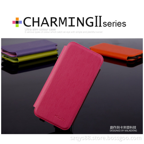 Ultra slim color Wallet case Kalaideng Charming 2 Series PU phone cover case for Samsung galaxy Note 2 N7100